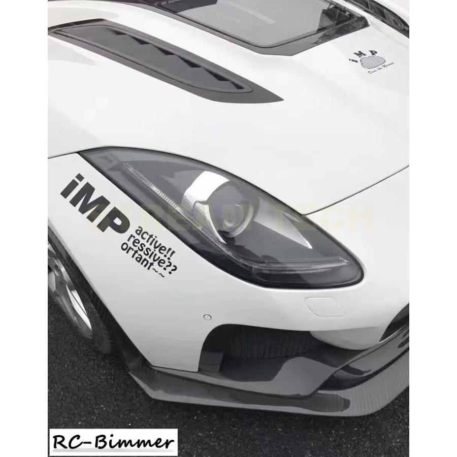 JAGUAR ジャガー Fタイプ用 カーボン フロントスポイラー リップ