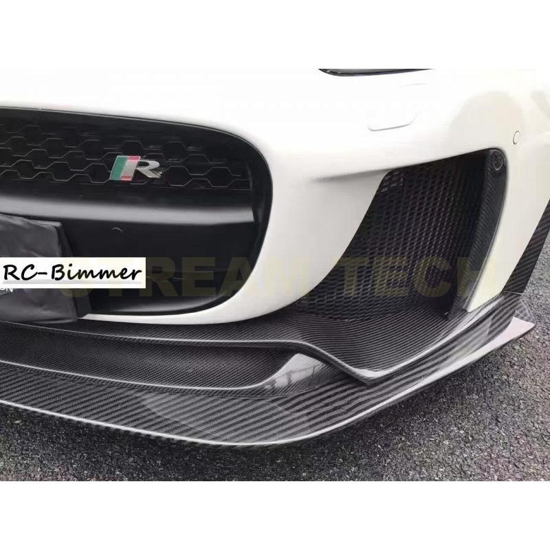 JAGUAR ジャガー Fタイプ用 カーボン フロントスポイラー リップ