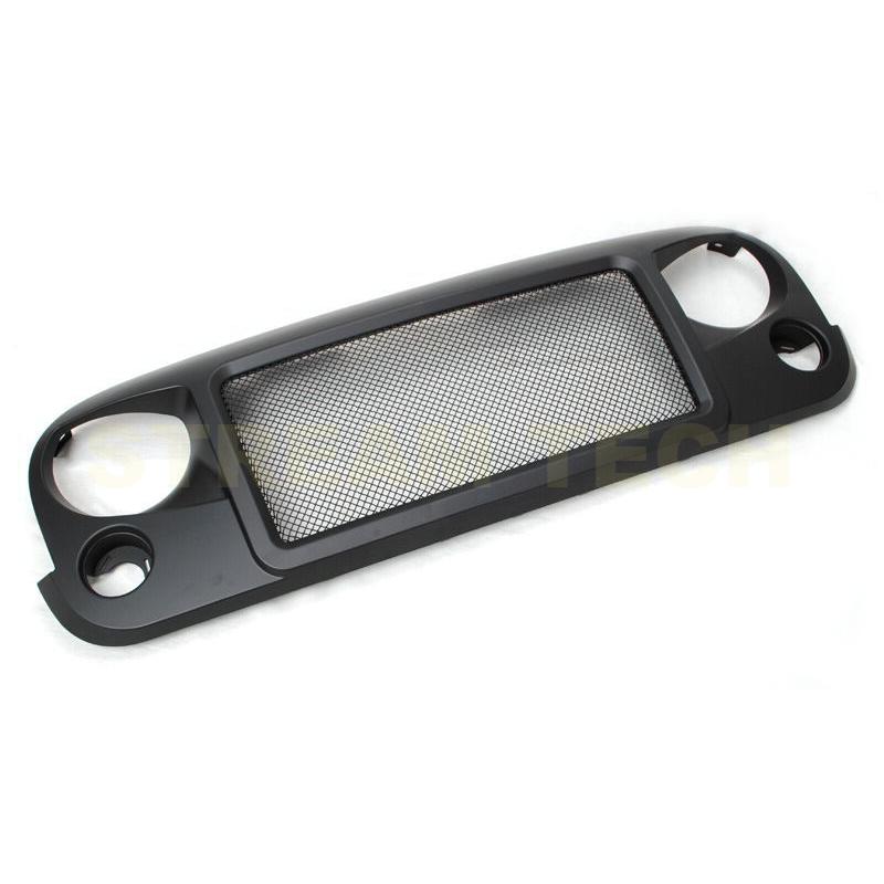 Jeep ジープ ラングラー用 アベンジャーズタイプ フロントグリル センターグリル ラジエターグリル バンパーグリル Wrangler 3代目 JK 人気商品 |  | 02