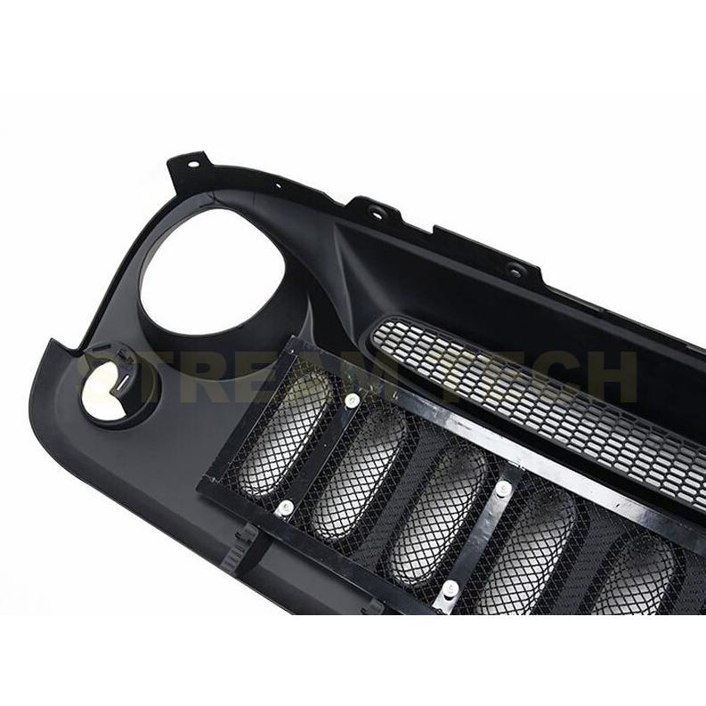 Jeep ジープ ラングラー用 ゴーストタイプ フロントグリル センターグリル ラジエターグリル バンパーグリル Wrangler 3代目 JK 人気商品 |  | 05