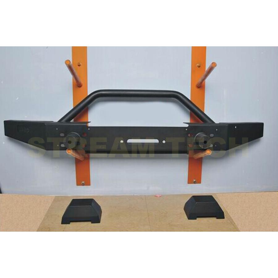 Jeep ジープ ラングラー用 フロントバンパーガード バンパーガード バンパープロテクター エアロパーツ スチール Wrangler 3代目 JK 人気商品 |  | 02