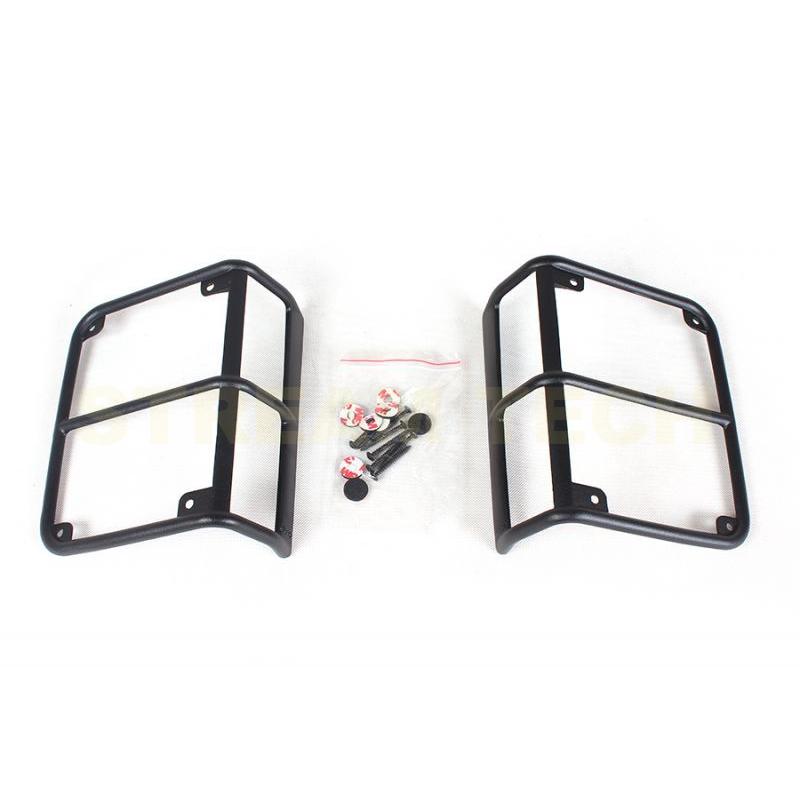 Jeep ジープ ラングラー用 テールライトカバー テールランプカバー レンズカバー リアライトカバー エアロガーニッシュ Wrangler 3代目 JK 人気商品 |  | 02