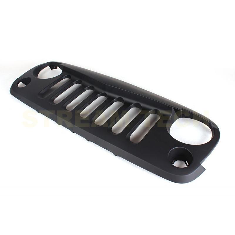 Jeep ジープ ラングラー用 アグレッシブタイプ フロントグリル センターグリル ラジエターグリル バンパーグリル Wrangler 3代目 JK 人気商品 |  | 04