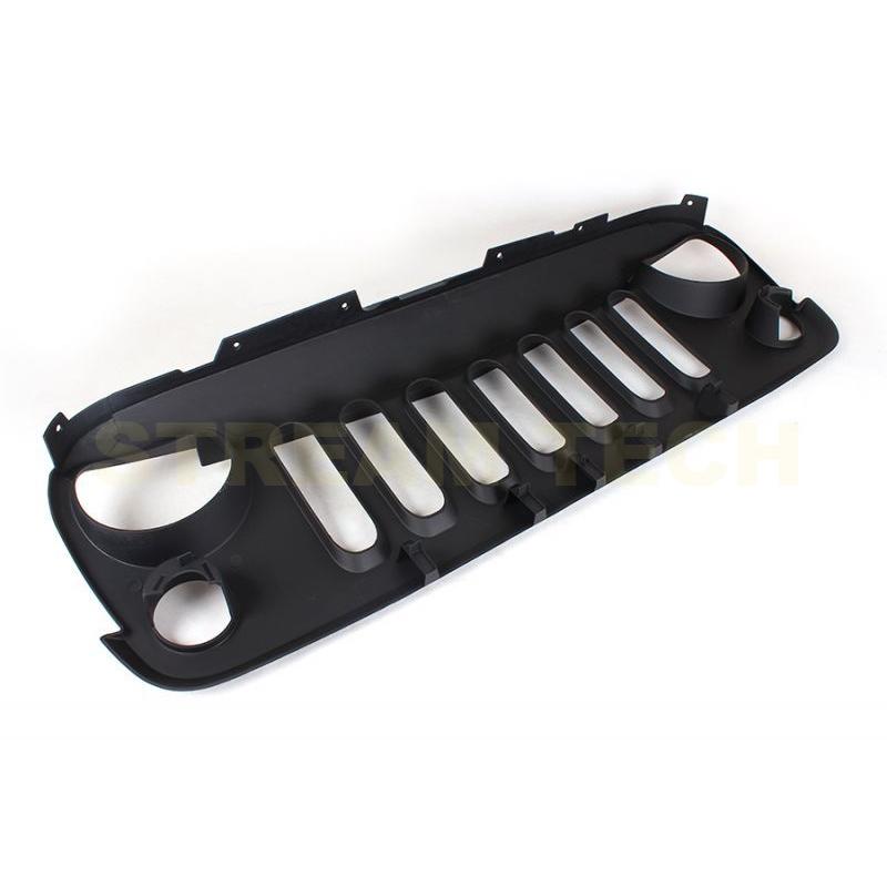 Jeep ジープ ラングラー用 アグレッシブタイプ フロントグリル センターグリル ラジエターグリル バンパーグリル Wrangler 3代目 JK 人気商品 |  | 06