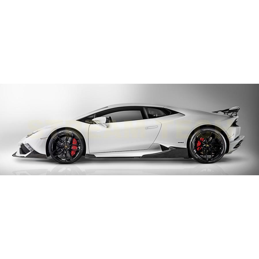Lamborghini ランボルギーニ ウラカン LP610用 カーボン サイドスカート サイドスポイラー サイドステップ サイドシル カーボンスポイラー サイドリップ 人気 |  | 07