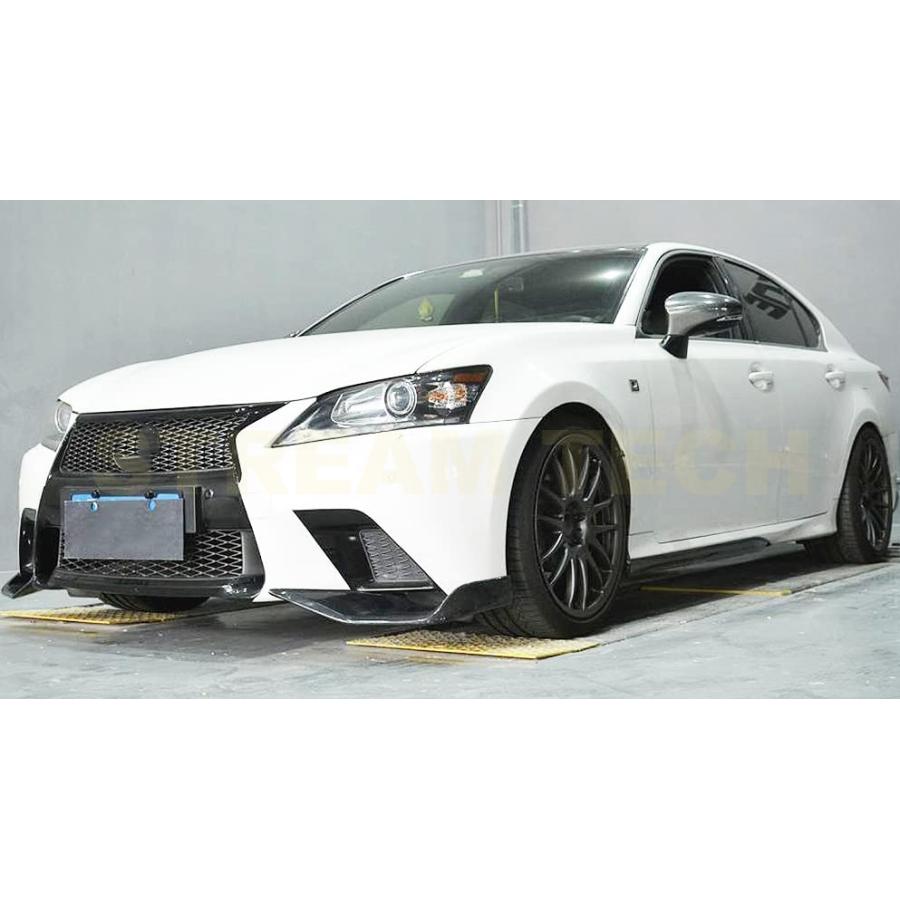 LEXUS レクサス GS Fスポーツ用 カーボン フロントスプリッター