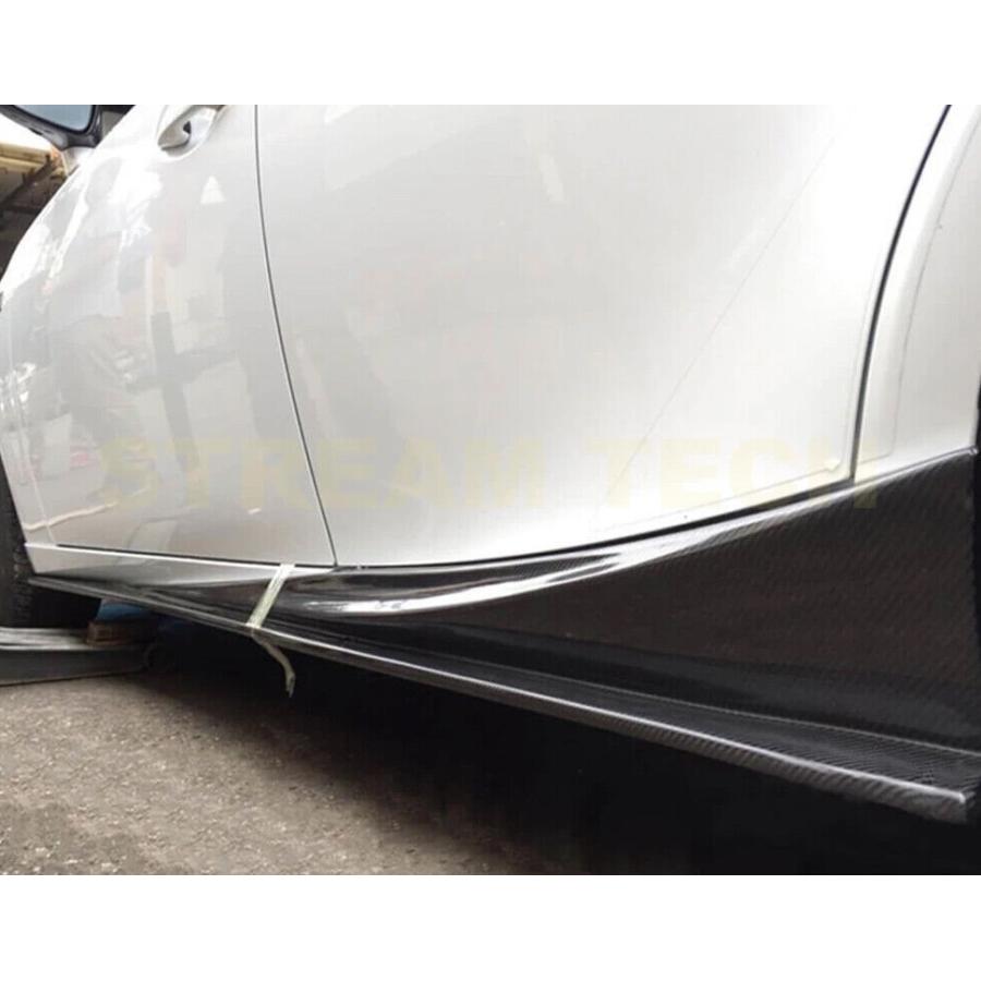 LEXUS レクサス IS セダン用 WALタイプ カーボン サイドスカート サイドスポイラー サイドステップ サイドシル 綾織カーボン Fスポーツ IS250 IS300 IS350 人気 |  | 09