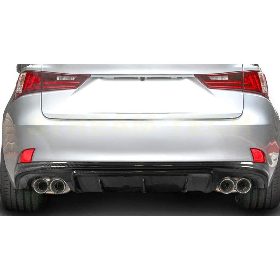 LEXUS レクサス IS Fスポーツ セダン用 AIM VIPタイプ カーボン リアディフューザー リアリップ リアアンダースポイラー 綾織 IS200 IS250 IS300 IS350 人気商品 |  | 04