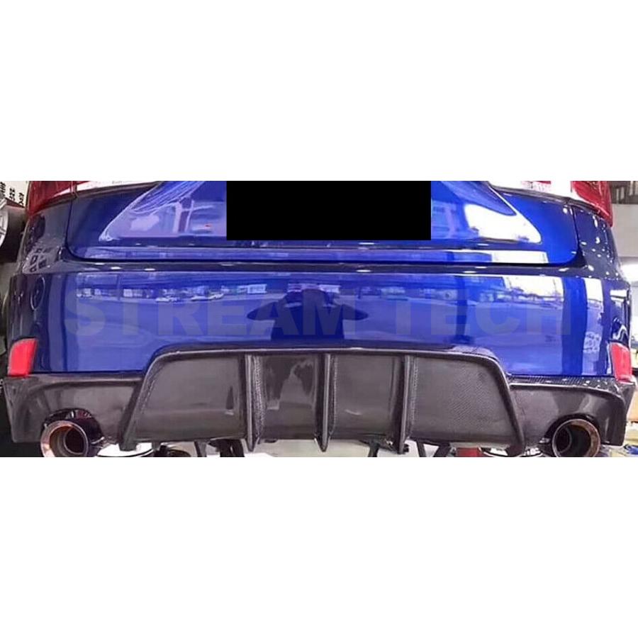 LEXUS レクサス IS Fスポーツ セダン用 DTMタイプ カーボン リアディフューザー リアリップ リアアンダースポイラー 綾織 IS200 IS250 IS350 IS300 人気商品 |  | 11