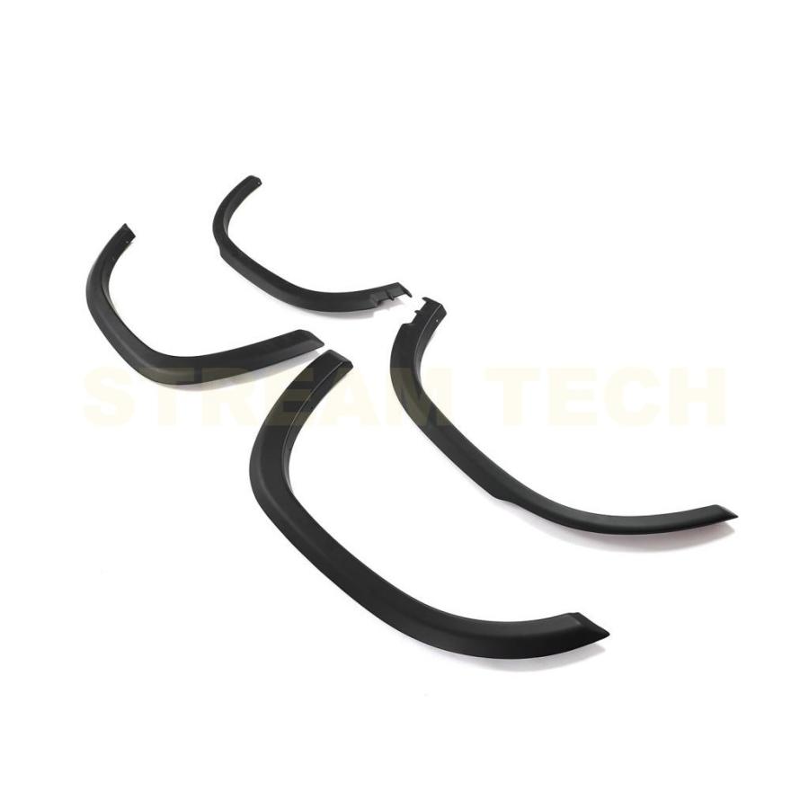 LEXUS レクサス LX 2007〜2022年用 ワイドフェンダーモール 4点