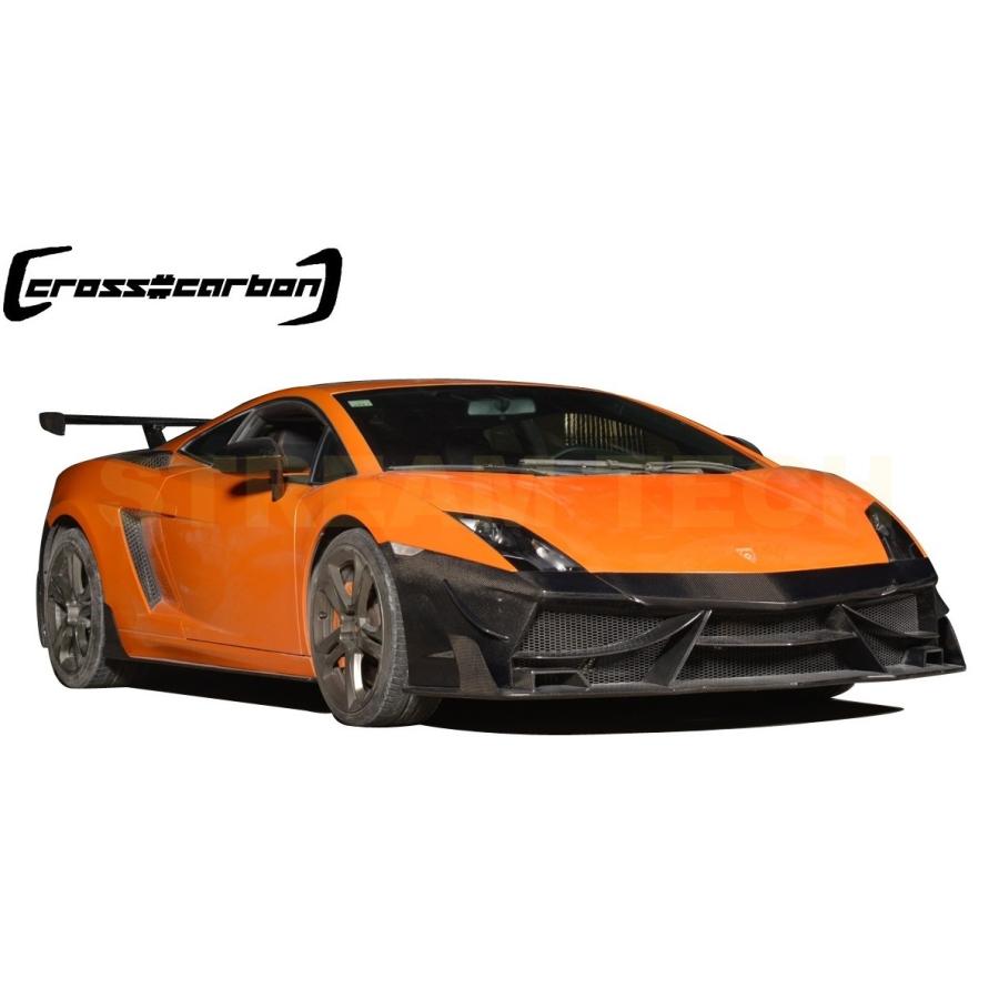 ランボルギーニガヤルド【前期】カーボンエアインテークサイドベント Lamborghini ランボルギーニ ガヤルド用 DMcスタイル カーボン サイド
