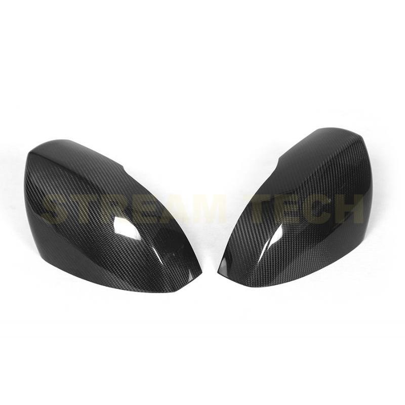 LAND ROVER ランドローバー レンジローバー用 リアルカーボン ミラーカバー 貼り付け式 サイドミラーカバー バックミラーカバー 綾織 L405 Range Rover 人気商品 |  | 02