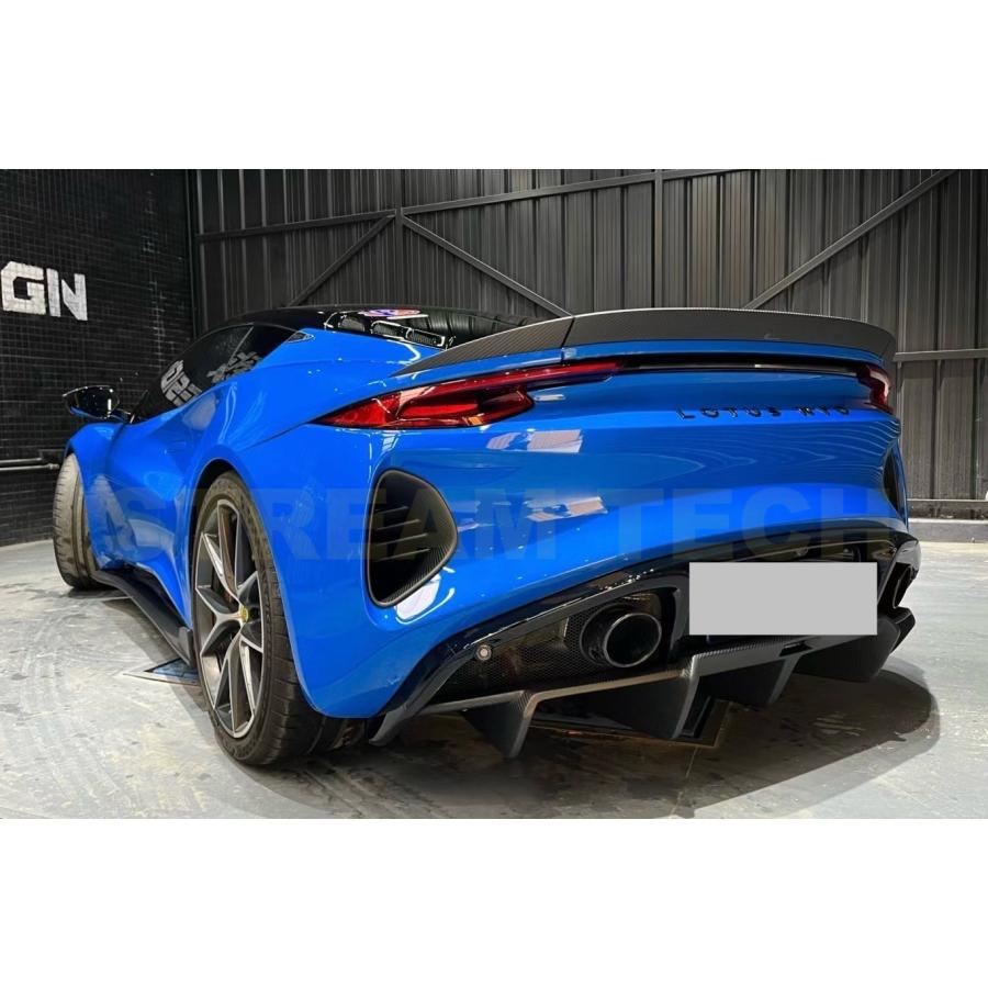 ロータス エヴォーラ カーボン リアウィング カーボンファイバー製車用リアトランクスポイラーウィング。ロータス