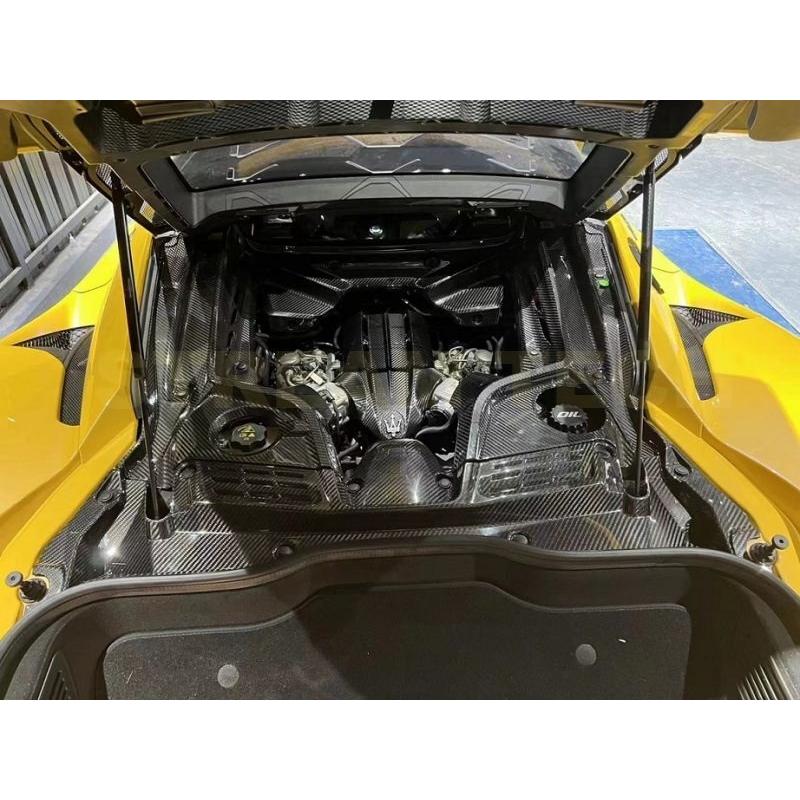 MASERATI マセラティ MC20 V6 Nettuno エンジン用 ドライカーボン