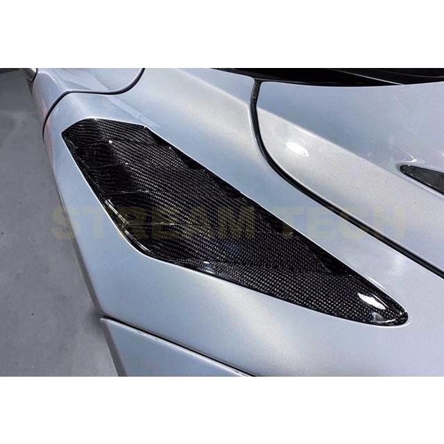 McLaren マクラーレン 720S用 VRSタイプ ドライカーボン フロントフェンダー サイドフェンダー フェンダーカバー オーバーフェンダー フェンダーダクト |  | 05