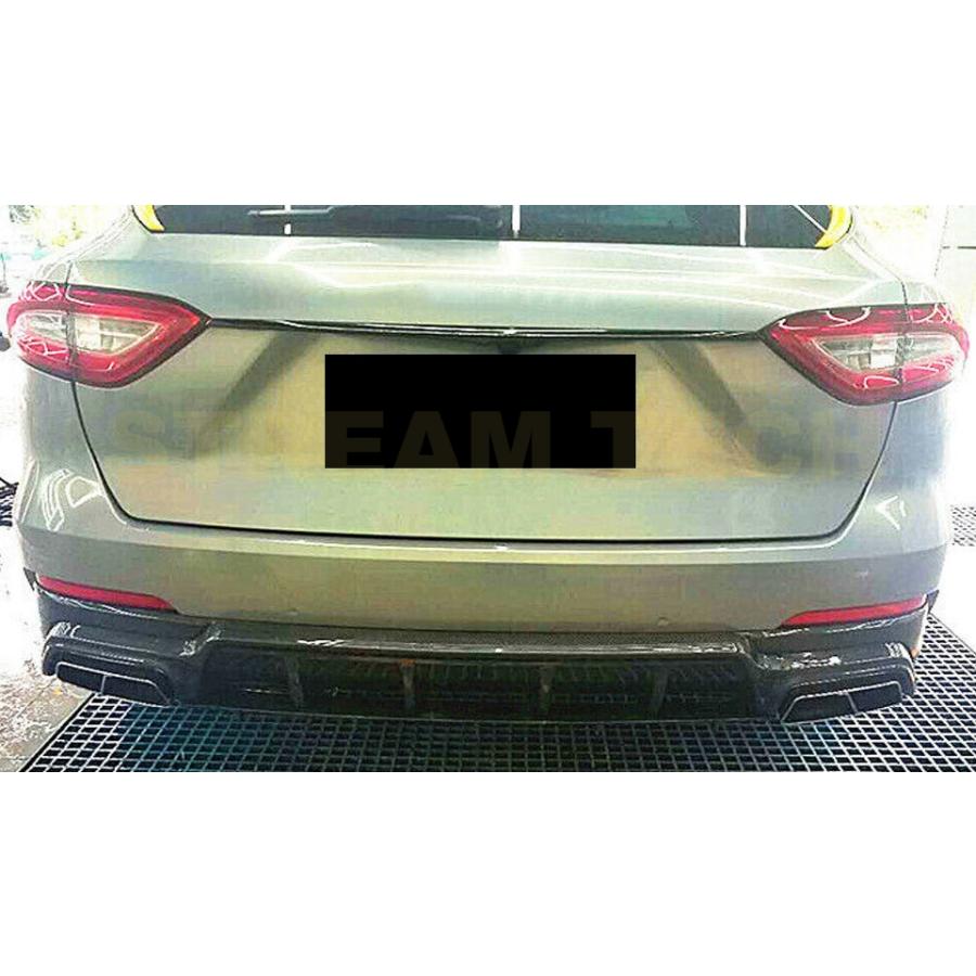 MASERATI マセラティ レヴァンテ用 カーボン リアハッチモール