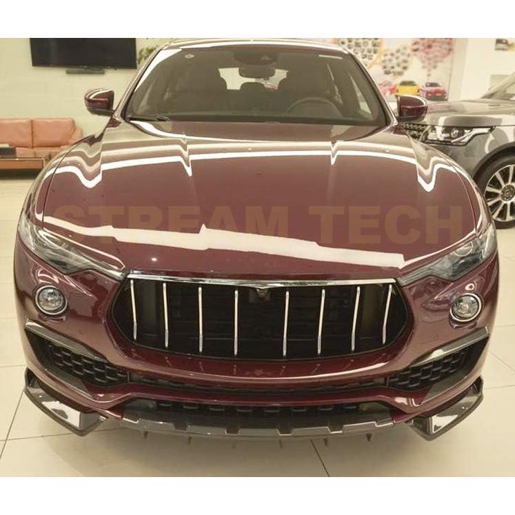 【栗島さま専用】Maserati Levante カーボンスポイラー3点セット MASERATI マセラティ レヴァンテ用 カーボン フロントアンダー