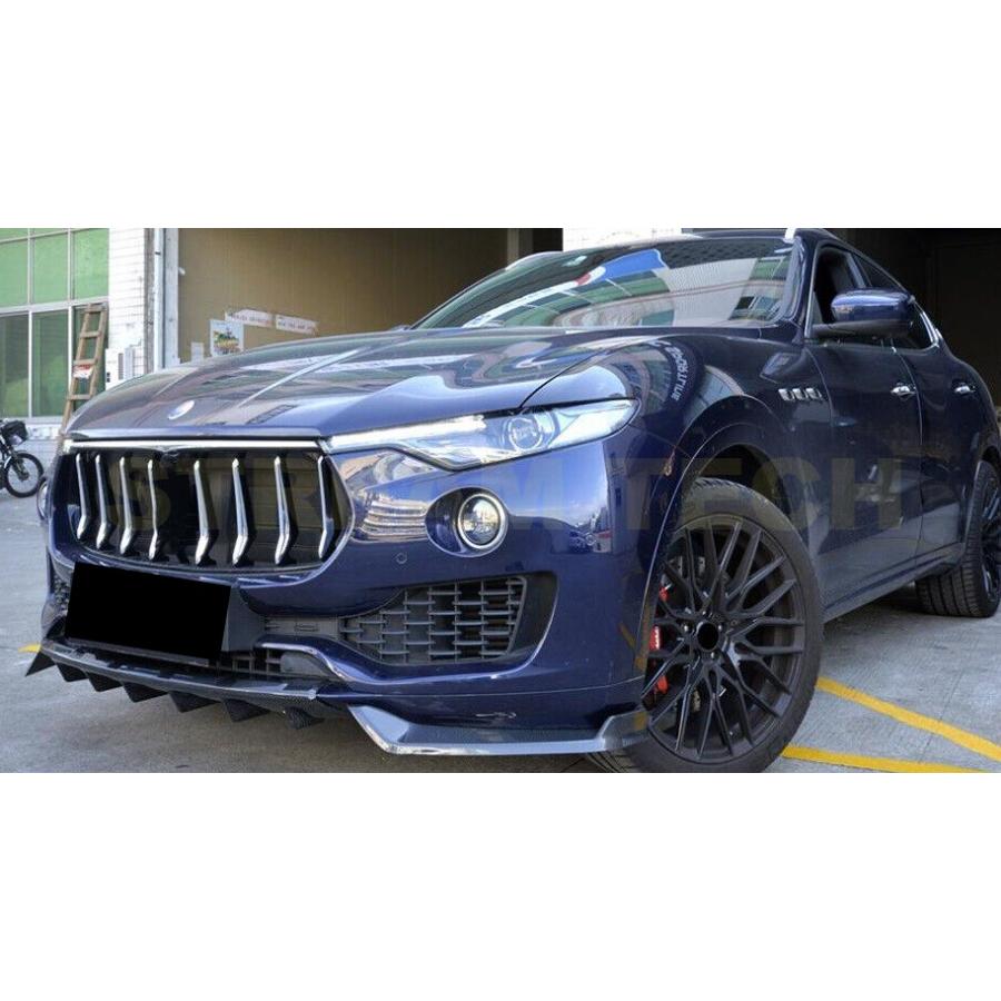 MASERATI マセラティ レヴァンテ用 カーボン フロントスプリッター