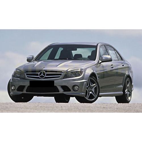 BENZ メルセデス ベンツ W204 Cクラス セダン 前期用 C63 AMGタイプ フルエアロセット PPウレタン製 エアロ フロントバンパー リアバンパー サイドステップ |  | 01