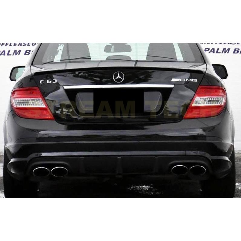 BENZ メルセデス ベンツ W204 Cクラス セダン 前期用 C63 AMGタイプ フルエアロセット PPウレタン製 エアロ フロントバンパー リアバンパー サイドステップ |  | 02