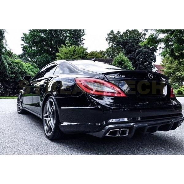 BENZ メルセデス ベンツ W218 CLS63 AMG 前期用 リアディフューザー 4