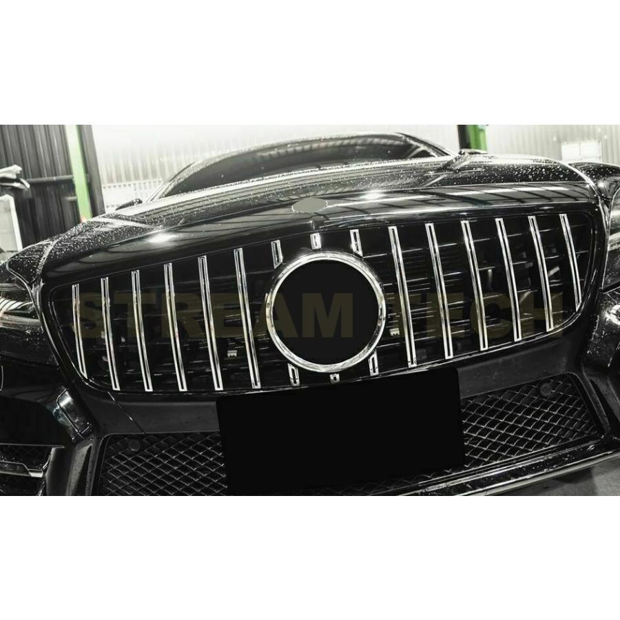 W218 AMGライン　フロントグリル BENZ メルセデス ベンツ W218 C218 X218 CLS 前期用 AMG GTRタイプ