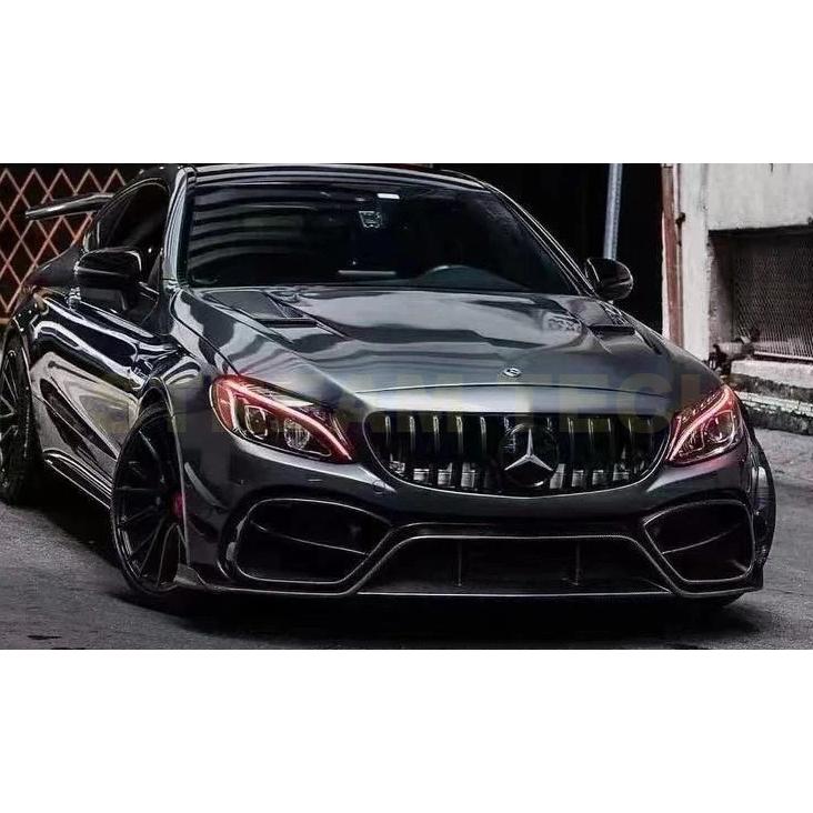 BENZ メルセデス ベンツ C205 C63 AMG用 IMP ハーフカーボン 