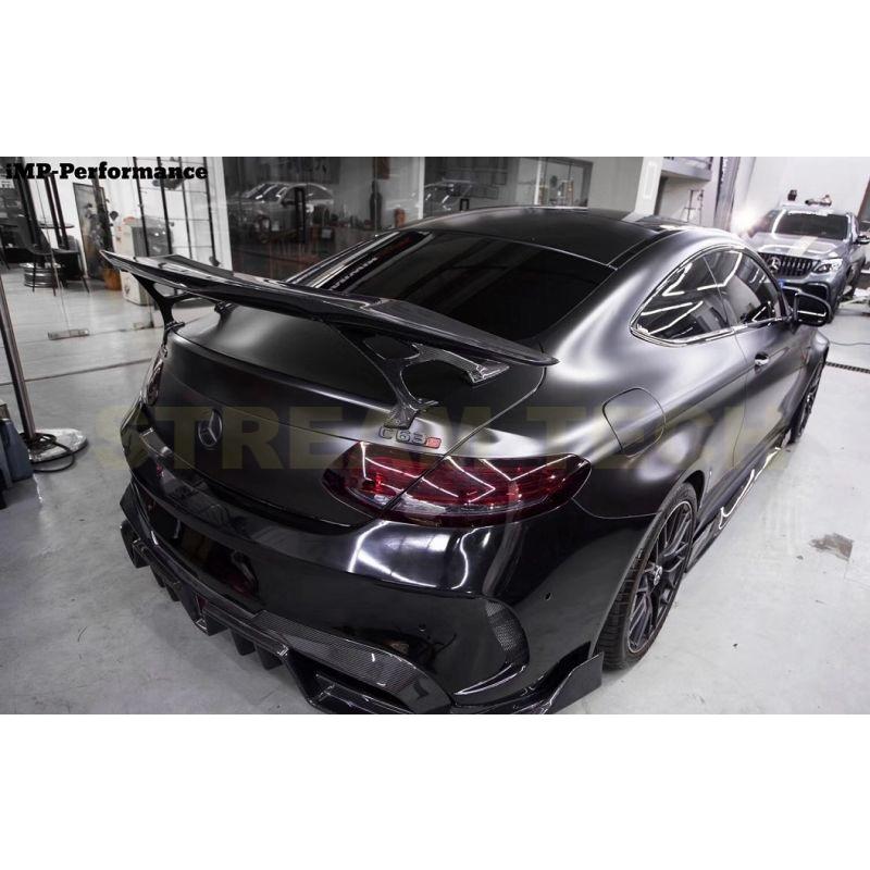 BENZ メルセデス ベンツ C205 Cクラス用 IMP ハーフカーボン リア 