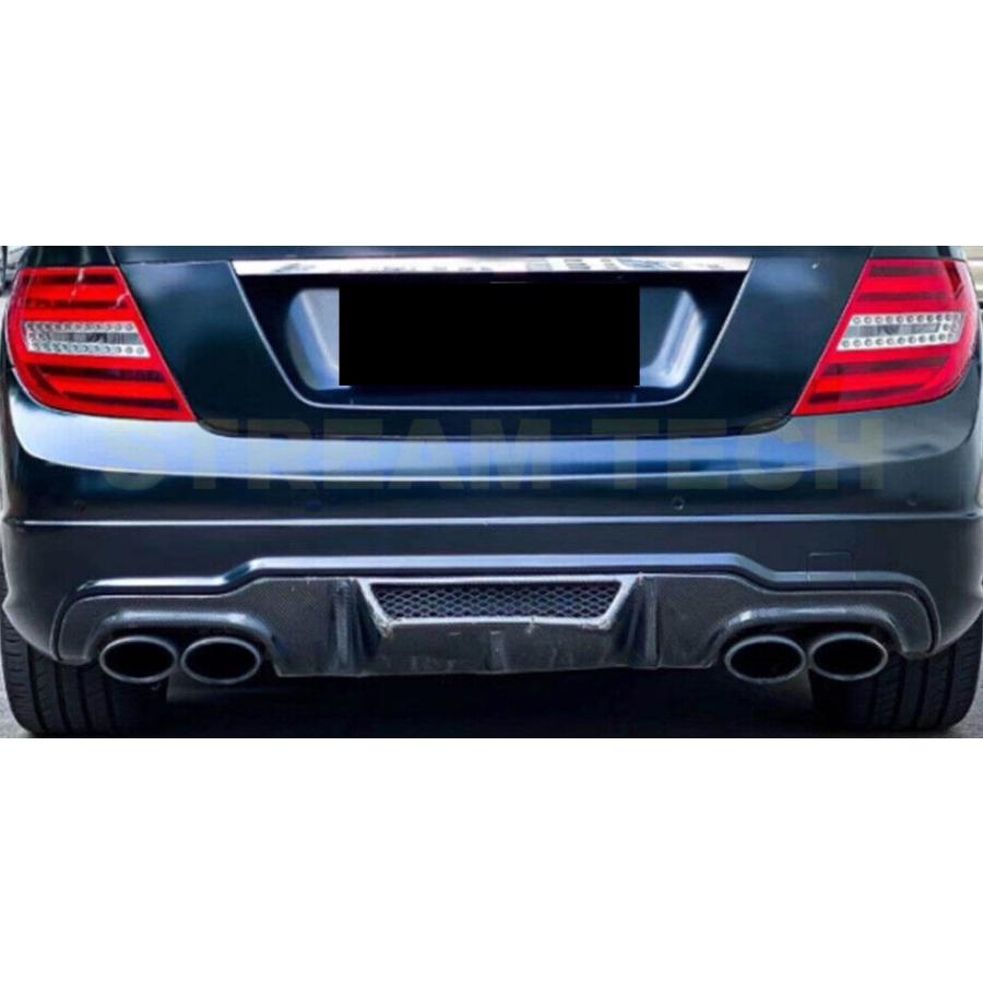 BENZ メルセデス ベンツ W204 C204 C63 AMG 後期用 ダクト付き DTM