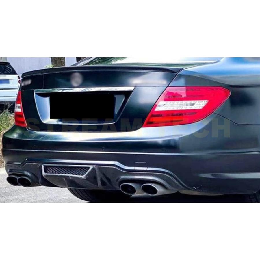 ベンツcクラスアバンギャルドRディフュザー BENZ メルセデス・ベンツ Cクラス W205 セダン S205 ワゴン C63用 改造