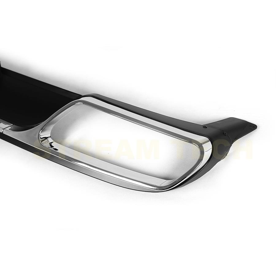 BENZ メルセデス ベンツ W212 Eクラス 後期用 E63 AMGルック リアディフューザー テールパイプ 2点セット アンダーディフューザー リアリップ テールエンド |  | 08