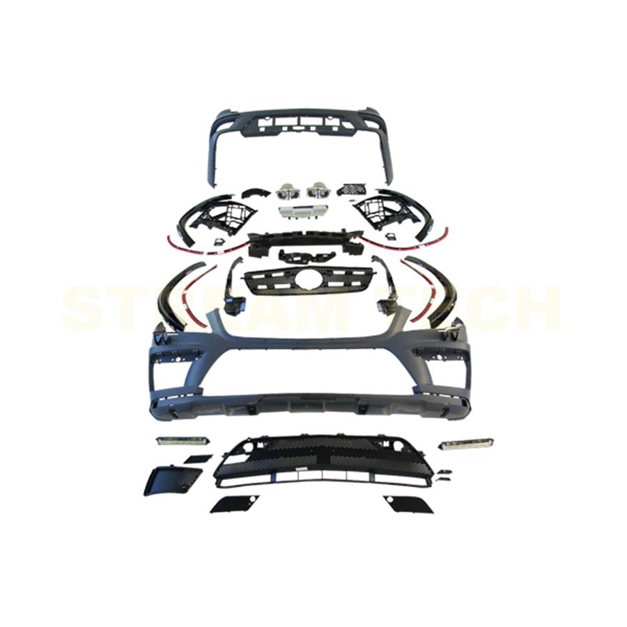 BENZ メルセデス ベンツ X166 GLクラス用 GL63 AMGタイプ フルエアロセット ボディキット エアロパーツ ダイナミックエアロ PPウレタン W166 GL500 GL550 |  | 03