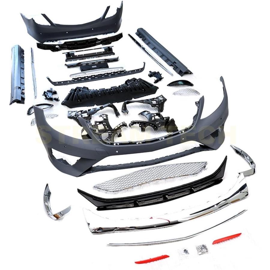 BENZ メルセデス ベンツ W222 Sクラス用 S65 AMGタイプ フルエアロセット ボディキット フルエアロパーツ バンパー サイドステップ PPウレタン製 |  | 06