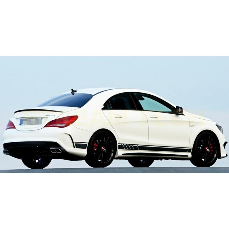 BENZ メルセデス ベンツ W117 C117 X117 CLA用 カーボン サイド 