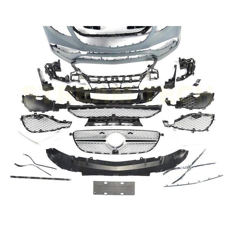 BENZ メルセデス ベンツ W166 GLE SUV用 GLE63 AMGタイプ フロントバンパーセット バンパー エアロパーツ フロントだけ PPウレタン製 AMG 人気商品 |  | 06