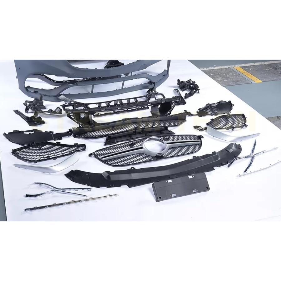 BENZ メルセデス ベンツ W166 GLE SUV用 GLE63 AMGタイプ フロントバンパーセット バンパー エアロパーツ フロントだけ PPウレタン製 AMG 人気商品 |  | 07