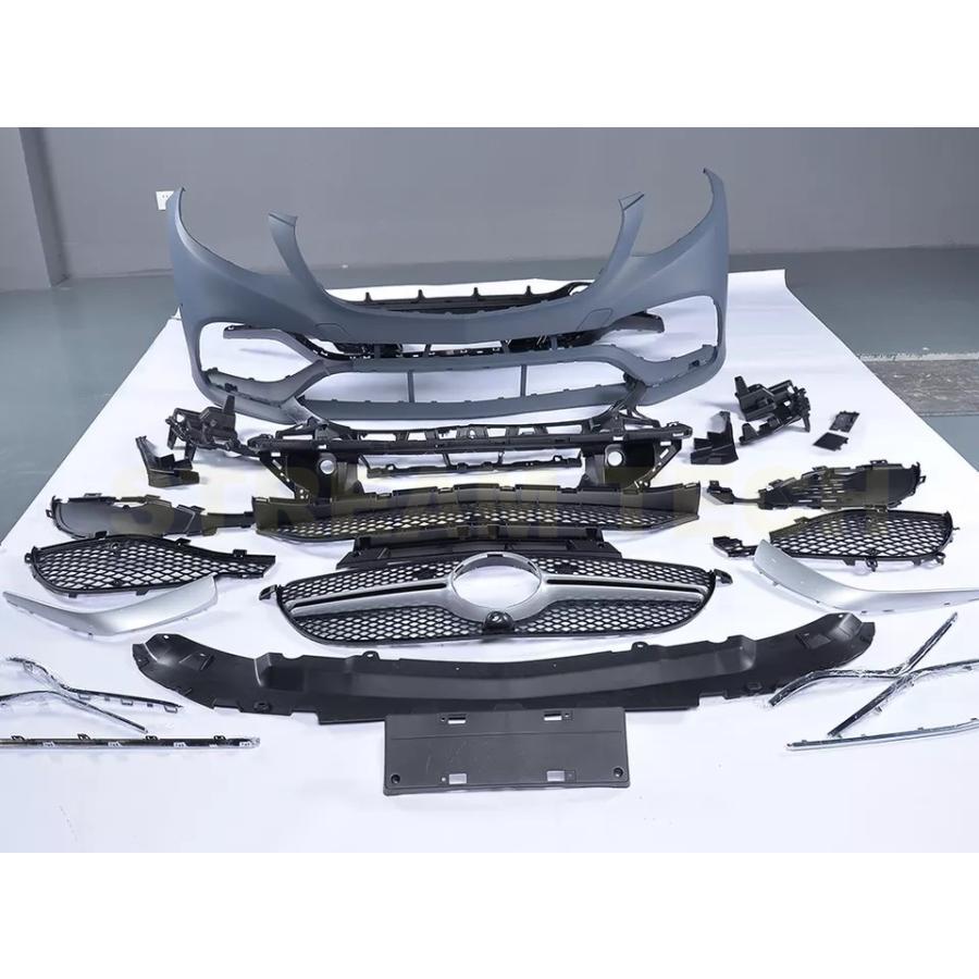 BENZ メルセデス ベンツ W166 GLE SUV用 GLE63 AMGタイプ フルエアロセット ボディキット フルセット 前後セット バンパーセット PPウレタン製 AMG 人気商品 |  | 10