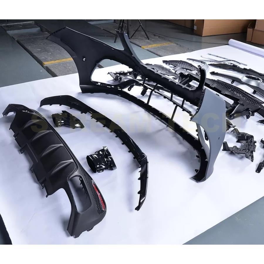 BENZ メルセデス ベンツ W166 GLE SUV用 GLE63 AMGタイプ フルエアロセット ボディキット フルセット 前後セット バンパーセット PPウレタン製 AMG 人気商品 |  | 12