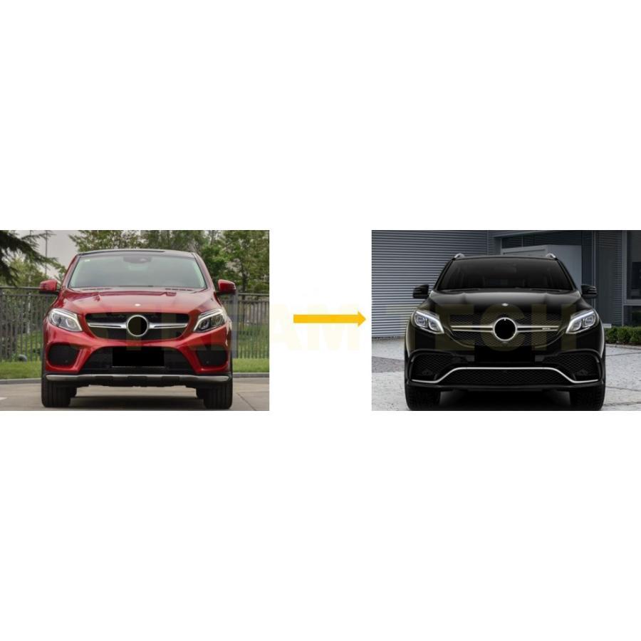 BENZ メルセデス ベンツ W166 GLE SUV用 GLE63 AMGタイプ フルエアロセット ボディキット フルセット 前後セット バンパーセット PPウレタン製 AMG 人気商品 |  | 05