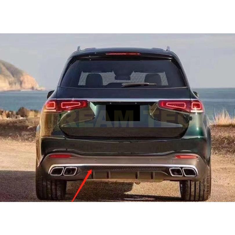 ベンツ　X167 GLE GLS63仕様 リア 4本出しマフラーカッター付 BENZ メルセデス ベンツ W167 GLE SUV用 GLE63 AMGタイプ リア