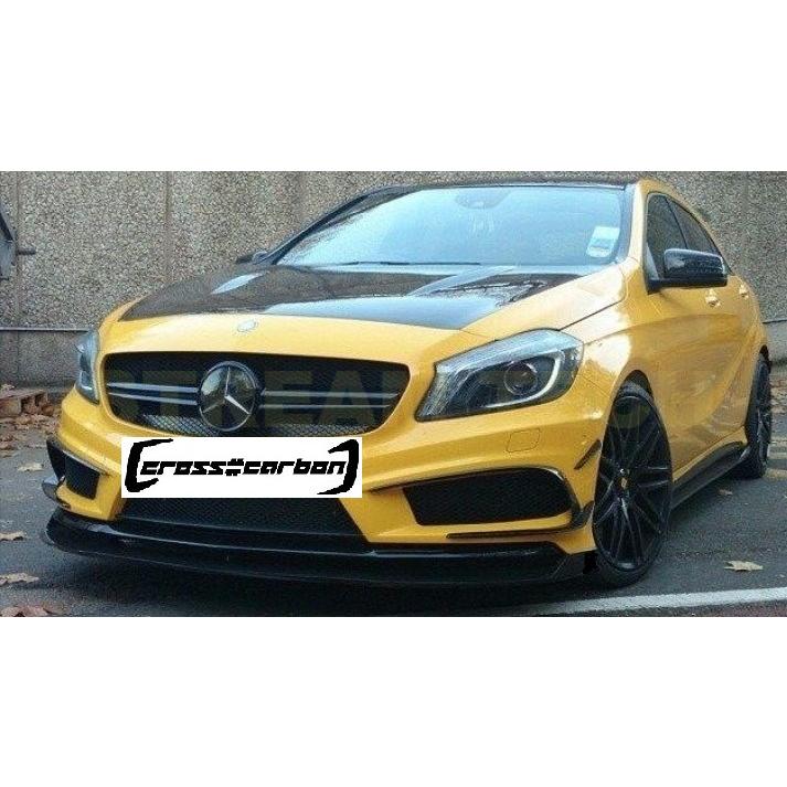 BENZ メルセデス ベンツ W176 A45 AMG 前期用 REVOタイプ カーボン フロントスポイラー リップスポイラー フロントリップ アンダーリップ Aクラス 人気商品 |  | 02