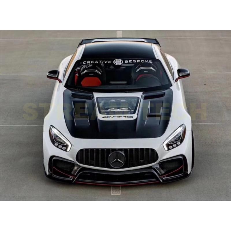 BENZ メルセデス ベンツ C190 AMG GT用 ハーフカーボン