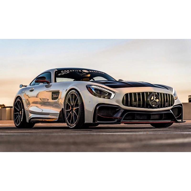 BENZ メルセデス ベンツ C190 AMG GT用 ハーフカーボン