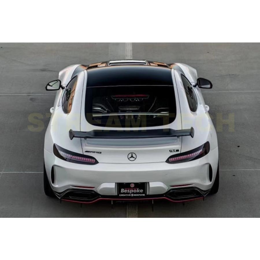 BENZ メルセデス ベンツ C190 AMG GT用 リアバンパー IM パフォーマンスデザイン バンパー リアエアロ エアロパーツ FRP GTS | 