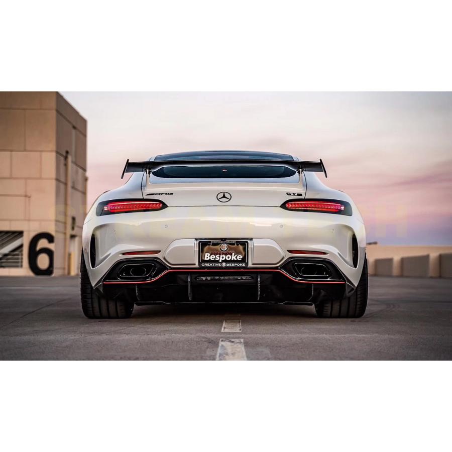 BENZ メルセデス ベンツ C190 AMG GT用 リアバンパー IM パフォーマンスデザイン バンパー リアエアロ エアロパーツ FRP GTS |  | 01
