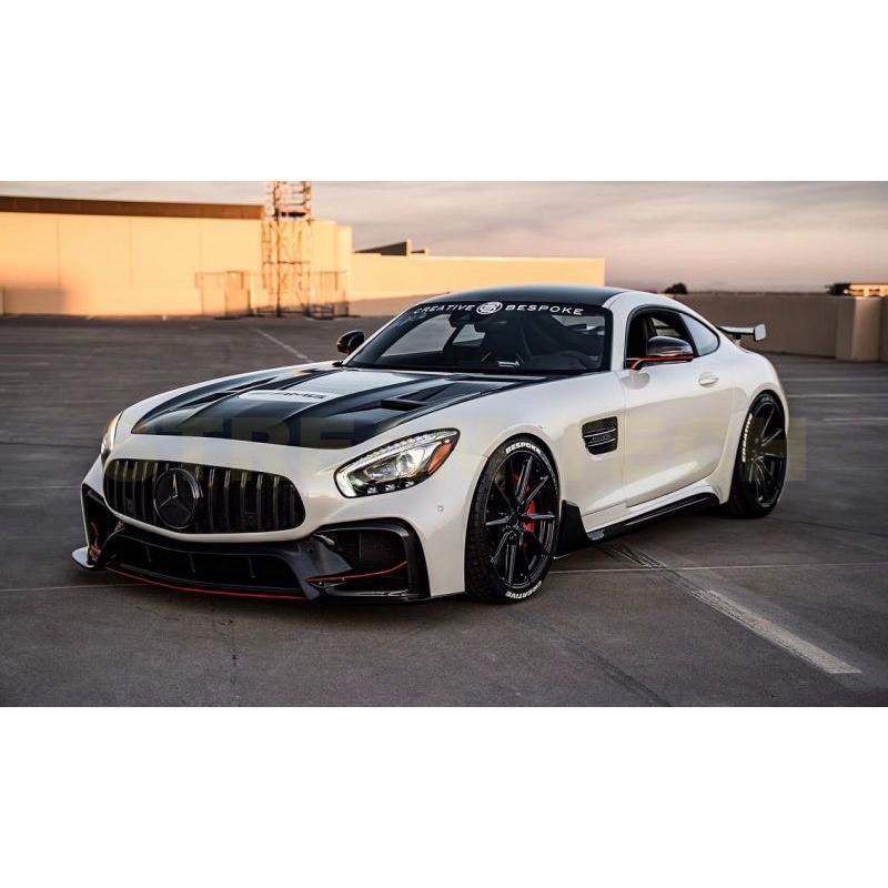 BENZ メルセデス ベンツ C190 AMG GT用 リアバンパー IM パフォーマンスデザイン バンパー リアエアロ エアロパーツ FRP GTS |  | 09