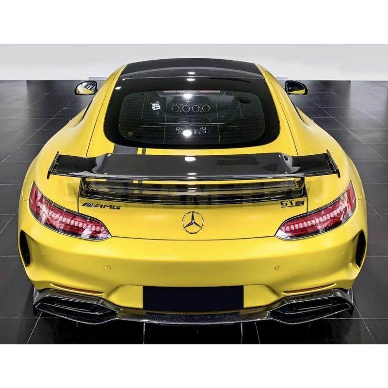 BENZ メルセデス ベンツ C190 AMG GT用 ハーフカーボン GTウイング IM 
