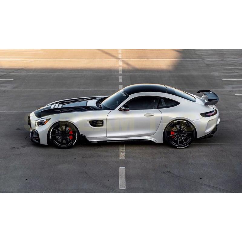 BENZ メルセデス ベンツ C190 AMG GT用 ハーフカーボン サイド