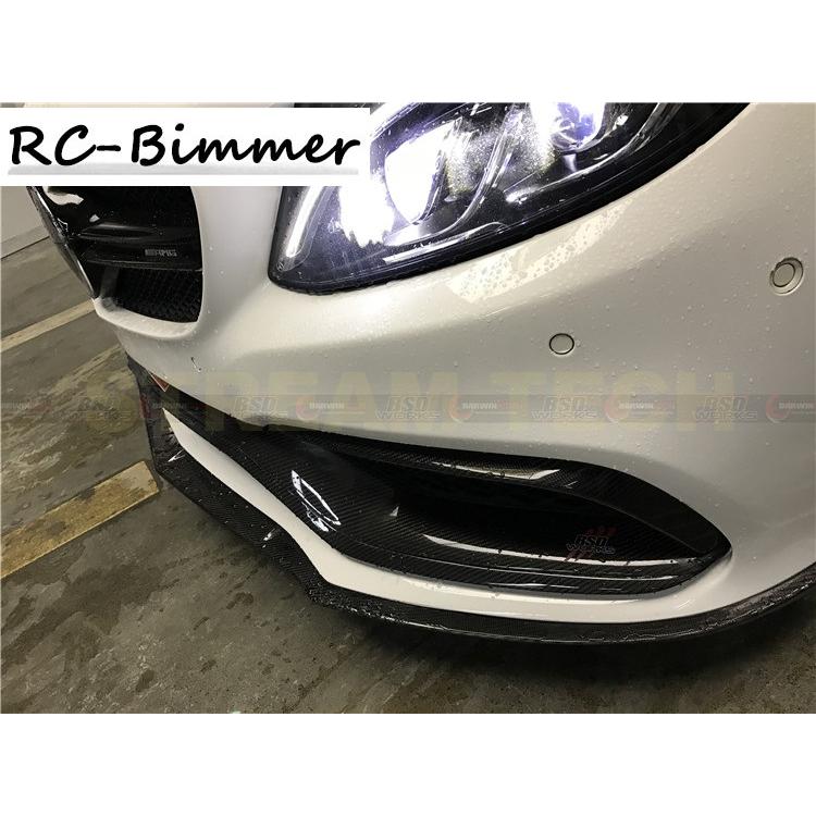 BENZ メルセデス ベンツ C205 A205 C63 AMG用 カーボン フロント 