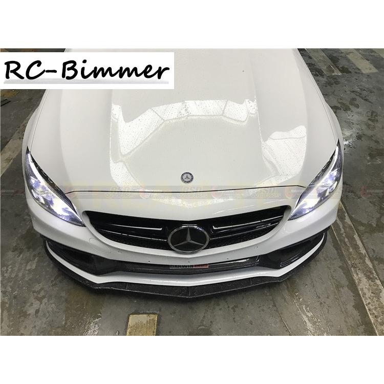 BENZ メルセデス ベンツ W205 S205 C63 AMG用 カーボン フロント